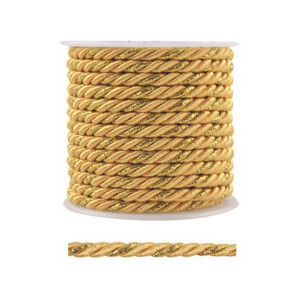 Dekorační provázek 500cm Gold (24/bal 288/krt)