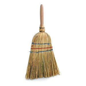 Koště čirokové ruční 43cm 2xšitá (10/bal)