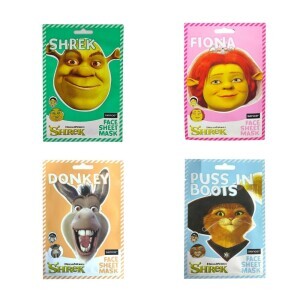 Kids Pleťová maska 20ml Display 48ks Disney Shrek mix 4ass N (96/krt)