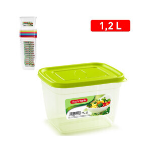 P.Forte Dóza plast Modern obdél.1,2l Color (12/bal)