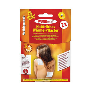 Wundmed Hřejivá náplast 13*9,5cm/2ks (15/krt)
