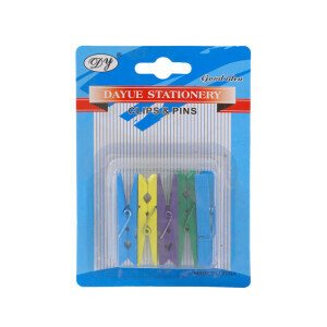 Kolíčky dřevěné mini Color 48/5ks (12/bal 288/krt)