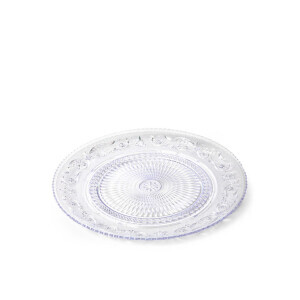 P.Forte Podnos plast Crystal 25cm Trans. (12/24/bal)