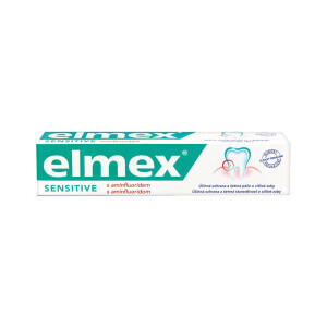Elmex 75ml ZP CZ Sensitive s aminfluoridem (12/bal)