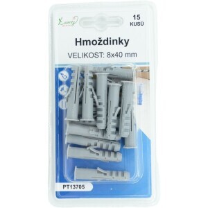 Hmoždinky 8*40mm/15ks (24/bal 288/krt)
