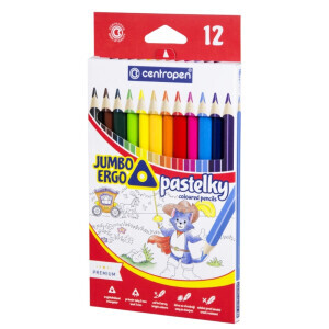Centropen Pastelky 12ks Jumbo (12/bal 96/krt)