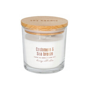 Bispol Svíčka ve skle SN173/300g Cashmere-Sea Breeze (6/krt)
