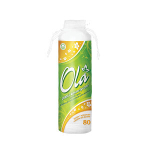 Ola Kosmetické vatové polštářky 80ks (35/krt)