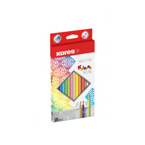 Kores Pastelky Kolores Style 15ks (12/bal 96/krt)
