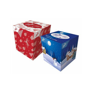 Linteo Box papír.kapesník 60ks 3-vrstvý Christmas (24/krt)