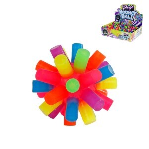 Toys&Trends hopík 7,5cm barevný na bat. se světlem 12ks(12/bal 72/krt)