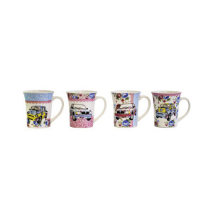 Hrnek keramika 320ml Car Flowers (12/bal 72/krt)
