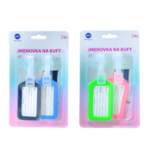 Jmenovka na kuft 2ks (12/bal 144/krt)