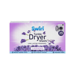 Swirl Ubrousky do sušičky 35ks Spring Lavender (20/krt)
