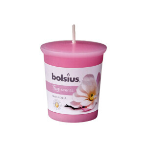 Bolsius Svíčka Round 53/45 mm True Scents Magnolia (24/krt)