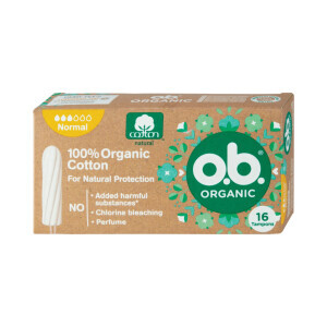 O.B. Tampony 16ks Organic Normal (180/krt)