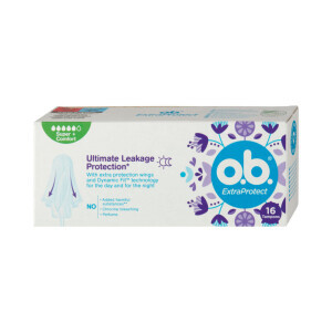 O.B. Tampony 16ks Extra Protect Super+ (120/krt)