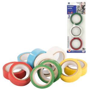 Izolační páska 18mm*6m/3ks (12/bal 144/krt)
