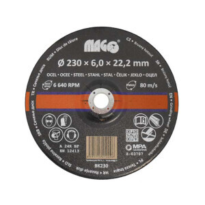 Brusný kotouč na kov 230x6x22,2mm