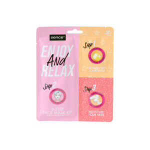 Sence Maska na pleť 27ml 3-Step Kit Glow Girls N (12/bal 48/krt)