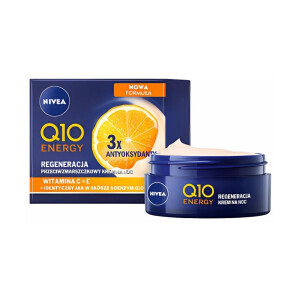 Nivea Pleť.krém 50ml noční Q10 Recharging Energy N (12/krt)