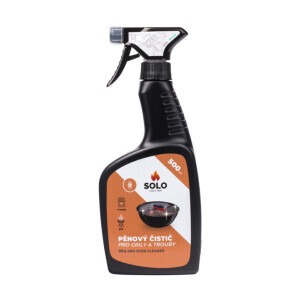 Solo 500ml Pěnový čistič krbových skel a lampiček (6/krt)