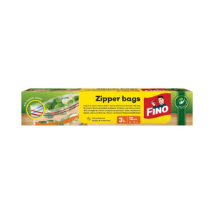 Fino Zipper Sáčky 3L 12Ks (28/krt)