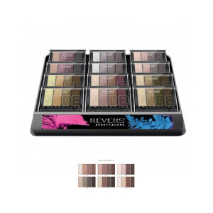 Revers Eyeshadows Gallant Nude MIX set I (12/bal 240/krt) 