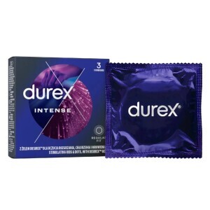 Durex Kondom 3ks Intense (24/bal 288/krt)