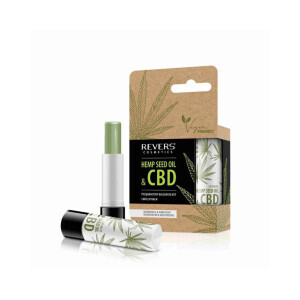 Revers Lip balm Hemp seed oil&CBD 4g (12/bal 144/krt)