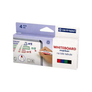 Centropen Značkovač WBM 8569 4ks krab. (10/bal 100/krt)
