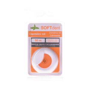 Soft Dent Dentální nit 50m Mint (12/krt)