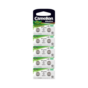 Camelion Alkaline Button AG0 – 10ks (20/bal 360/krt)