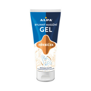 Alpa 100ml Masážní gel tuba Hřebíček (10/krt)