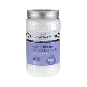 BodyTip Koupelová sůl 1,2kg s kozím mlékem (6/bal)