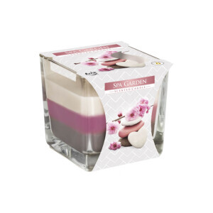 Bispol Svíčka ve skle SNK80/170g Spa Garden (6/krt)