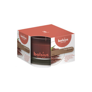 Bolsius Svíčka ve skle 63/90mm True Scents Oud Wood (6/krt)