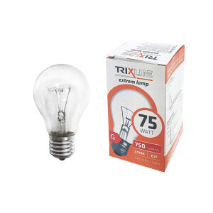Trixline Žárovka BC Lux 75W E27 WW (10/bal 100/krt)