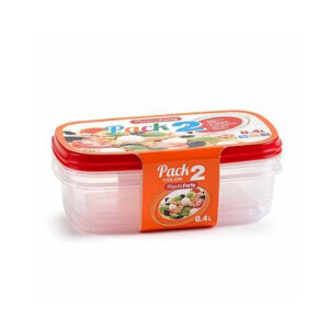 P.Forte Dóza plast pack obdél.2*400ml Color (12/bal)