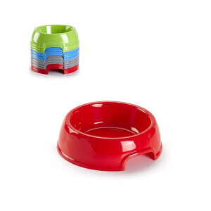 P.Forte Miska pro psy plast kul. M Color (12/bal)