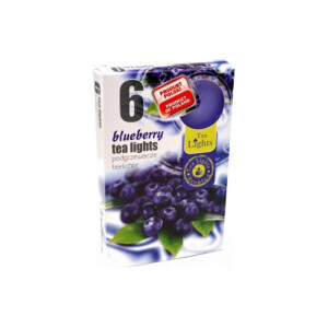 Admit Svíčka čajová 6ks Blueberry (45/krt)