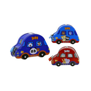 Pokladnička plechová se zámkem Car S-232 (12/bal 120/krt)