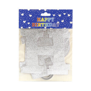 Party girlanda Happy Birthday (12/bal 600/krt)