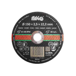 Řezný kotouč na kámen 150x2,5x22,2mm
