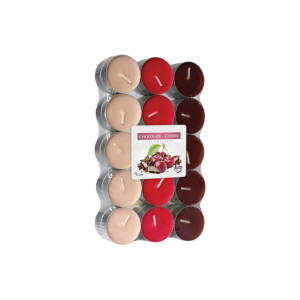 Bispol Svíčka čajová 30ks Chocolate&Cherry (6/krt)