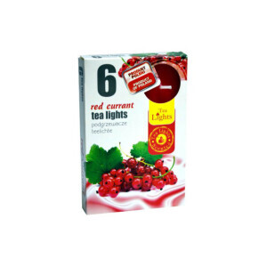 Admit Svíčka čajová 6ks Red Currant (45/krt)