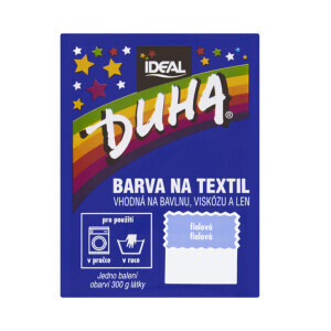 Duha Barva na textil fialová č.40 (18/krt)