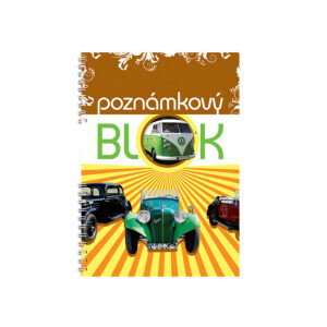 Aria Blok bílý linkovaný A4/50list (5/bal 35/krt)