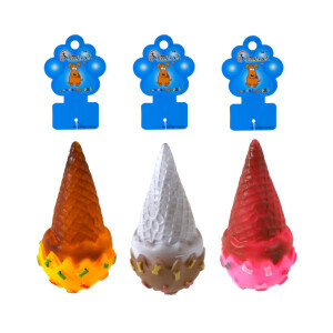 Hračka pro psy pískací Ice cream (12/bal 240/krt)