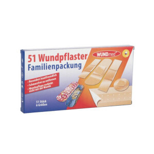 Wundmed Náplast 51ks Family (28/krt)